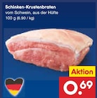 Schinken-Krustenbraten im Angebot bei Netto Marken-Discount in Mühlhausen Schinken-Krustenbraten Angebote bei Netto Marken-Discount Mühlhausen für 0,69 €