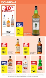Promos Whisky dans le catalogue "LE MOIS MONOPOLY" de Carrefour Market Whisky en promo dans le catalogue Carrefour Market à la page 45