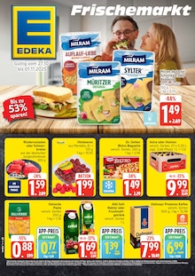 Obst Angebot im EDEKA Frischemarkt Prospekt, gültig von 27.10.2025 bis 01.11.2025 Obst Angebot im aktuellen EDEKA Frischemarkt Prospekt auf Seite 1
