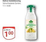 Salatdressing im Angebot bei GLOBUS in Salzgitter Salatdressing Angebote von Kühne bei GLOBUS Salzgitter für 1,00 €