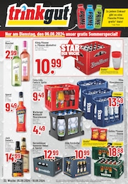 Aktueller Trinkgut Getränkemärkte Prospekt für Laatzen: Aktuelle Angebote mit 6} Seiten, 05.08.2024 - 10.08.2024