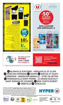 Promotion Boxer Homme dans le prospectus Hyper U, valable du 13/10/2026 au 25/10/2026 Promo Boxer Homme dans le catalogue Hyper U du moment à la page 40