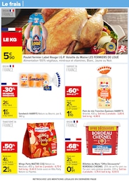 Prix et réduction Sandwich dans le prospectus Carrefour en cours Offre Sandwich dans le catalogue Carrefour du moment à la page 33