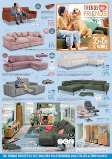 Sitzmöbel im aktuellen Trends Prospekt (Mülheim (Ruhr)) Sitzmöbel im Trends Prospekt "TRENDS FOR FRIENDS" mit 8 Seiten (Mülheim (Ruhr))