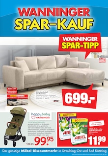 Möbel Wanninger Prospekt der Woche "SPAR-KAUF" Seite 1, 02.06.2026 bis 13.06.2026 für Straubing Aktueller Möbel Wanninger Prospekt "SPAR-KAUF" Seite 1 von 24 Seiten für Straubing
