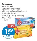 Schwedische Blaubeere Angebote von Teekanne bei V-Markt Kempten für 1,99 €