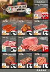 Aktueller EDEKA Prospekt mit Schweinefleisch, "Aktuelle Angebote", Seite 3
