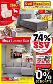 Relaxsessel im Opti-Megastore Prospekt in Bremerhaven Aktueller Opti-Megastore Prospekt mit Relaxsessel, "Mega Summer Sale", Seite 1