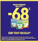 Promo -68% de remise immédiate sur le 2ème sur tout RICOLA à  dans le catalogue Intermarché Hyper à Creysse