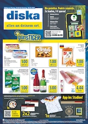 diska Discounter Prospekt der aktuellen Woche mit 12 Seiten, gültig von 23.02.2026 bis 28.02.2026, in Köditz und Umgebung Aktueller diska Discounter Prospekt in Köditz und Umgebung, "alles an deinem ort." mit 12 Seiten, 23.02.2026 - 28.02.2026
