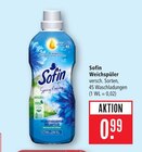 Weichspüler im Angebot bei Marktkauf in Lörrach Weichspüler Angebote von Sofin bei Marktkauf Lörrach für 0,99 €