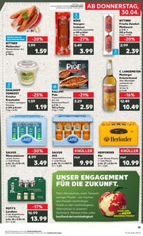 Rindfleisch im Kaufland Prospekt "Aktuelle Angebote" mit 62 Seiten (Münster)