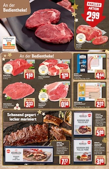 Rindfleisch im aktuellen REWE Prospekt (Augsburg) Rindfleisch im REWE Prospekt "Dein Markt" mit 34 Seiten (Augsburg)