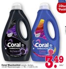 Farbschutz Schwarz Waschmittel im Angebot bei E center in Dreieich Farbschutz Schwarz Waschmittel Angebote von Coral bei E center Dreieich für 3,49 €