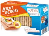 Knusperbrot Weizen oder Roggen Angebote von Leicht & Cross bei REWE Chemnitz für 0,99 €