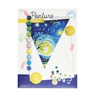 Peinture par numéro métallique en promo chez Carrefour Bois-Colombes à 3,50 €