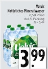 Natürliches Mineralwasser von Volvic im aktuellen EDEKA Prospekt für 3,99 €