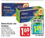 Kräutertee Angebote von Meßmer bei E center Ansbach für 1,49 €