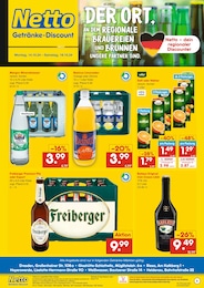 Aktueller Netto Marken-Discount Discounter Prospekt für Weißwasser: DER ORT, AN DEM REGIONALE BRAUEREIEN UND BRUNNEN UNSERE PARTNER SIND. mit 2} Seiten, 14.10.2024 - 19.10.2024