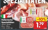 Aktuelles Italienische Spezialitäten Angebot bei Netto Marken-Discount in Bremen ab 1,79 €