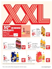 Promos Glace dans le catalogue "XXL" de Auchan Supermarché Glace en promo dans le catalogue Auchan Supermarché à la page 2