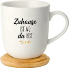 Tasse mit Untersetzer  im aktuellen Rossmann Prospekt für 6,99 €