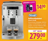 famila Nordost Neu Wulmstorf - DeLonghi Kaffeevollautomat Ecam 22.110.SB Angebot im Prospekt DeLonghi Kaffeevollautomat Ecam 22.110.SB bei famila Nordost im Neu Wulmstorf Prospekt für 279,00 €