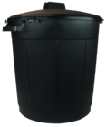Poubelle 80 l avec couvercle - Bazarland à Romans-sur-Isère Poubelle 80 l avec couvercle en promo chez Bazarland Romans-sur-Isère à 9,99 €