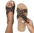 Paire de sandales léopard - B&M à Angers Paire de sandales léopard en promo chez B&M Angers à 5,99 €