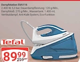 Dampfstation SV6116 Angebote von Tefal bei GLOBUS Völklingen für 89,99 €