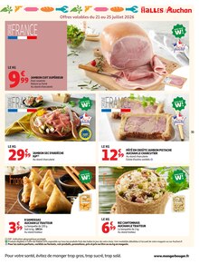 Promotion Comté dans le prospectus Auchan Hypermarché, valable du 21/07/2026 au 02/08/2026 Promo Comté dans le catalogue Auchan Hypermarché du moment à la page 35