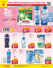 Aktueller Netto Marken-Discount Prospekt mit Ariel, "Aktuelle Angebote", Seite 36