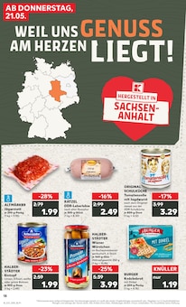 Fleisch im Kaufland Prospekt "Hier bin ich richtig" mit 63 Seiten (Halle (Saale))