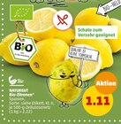 Bio-Zitronen von Naturgut für 1,11 € bei Penny-Markt im Angebot Bio-Zitronen von Naturgut im aktuellen Penny-Markt Prospekt