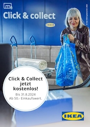 IKEA Prospekt für Langenfeld: "Click and Collect jetzt kostenlos!", 1 Seite, 03.06.2024 - 10.06.2024