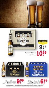 Bier im E center Prospekt "Aktuelle Angebote" mit 78 Seiten (Weinheim)