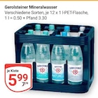 Mineralwasser Angebote von Gerolsteiner bei GLOBUS Koblenz für 5,99 €