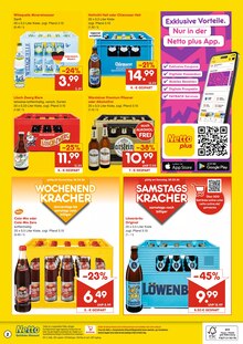 Warsteiner im Netto Marken-Discount Prospekt "DER ORT, AN DEM DU IMMER AUSGEZEICHNETE PREISE FINDEST." mit 2 Seiten (Augsburg)