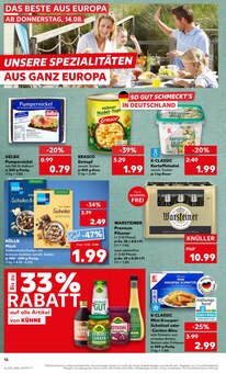 Warsteiner im aktuellen Kaufland Prospekt (Grevenbroich) Warsteiner im Kaufland Prospekt "KNĂśLLER" mit 56 Seiten (Grevenbroich)