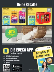 Coca Cola im aktuellen EDEKA Prospekt (Wismar) Coca Cola im EDEKA Prospekt "Top Angebote" mit 7 Seiten (Wismar)