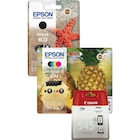 SUR TOUTES LES CARTOUCHES D'IMPRIMANTES - EPSON ET CANON en promo chez Carrefour SUR TOUTES LES CARTOUCHES D'IMPRIMANTES - EPSON ET CANON dans le catalogue Carrefour