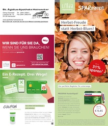 Aktueller LINDA Premiumapotheke Apotheken Prospekt für Lappersdorf: Aktuelle Angebote mit 3} Seiten, 01.10.2025 - 31.10.2025