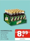 Kräuterlikör Angebote von KUEMMERLING bei Getränke Oase Kamen für 8,99 €