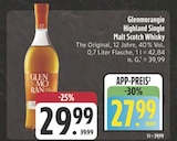 Highland Single Malt Scotch Whisky Angebote von Glenmorangie bei EDEKA Gera für 27,99 €