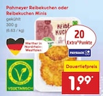 Aktuelles Pahmeyer Reibekuchen oder Reibekuchen Minis Angebot bei Netto Marken-Discount in Koblenz ab 1,99 €