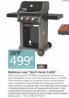 Barbecue à gaz “Spirit Classic E220S” - Weber en promo chez Jardiland Alès à 499,00 €