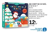 Promo Ma comptine de Noël L'as-tu vu ? à 12,95 € dans le catalogue E.Leclerc à Gourlan Graces