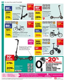 Offre Vélo Électrique dans le catalogue Carrefour du moment à la page 78