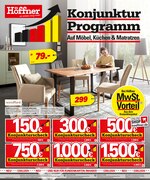 Höffner Prospekt für Berlin mit 8 Seiten Höffner Prospekt für Berlin: "Konjunktur-Programm", 8 Seiten, 08.07.2020 - 28.07.2020