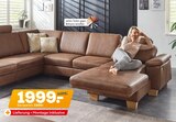 LEDER-WOHNLANDSCHAFT Angebot in Blunk LEDER-WOHNLANDSCHAFT im aktuellen Prospekt bei Möbel Kraft in Blunk
